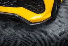 Carica l'immagine nel visualizzatore di Gallery, Splitter Laterali Posteriori Audi RS3 Sportback 8Y in Fibra di Carbonio — dettaglio del fissaggio