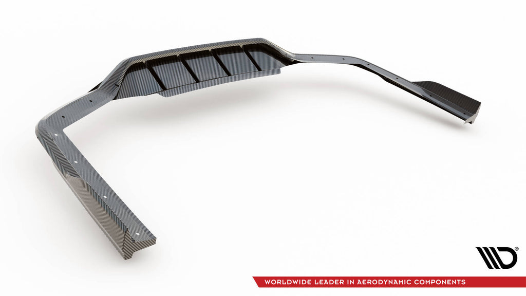 Lip Anteriore BMW Serie 7 G11 Facelift M-Pack — vista posteriore