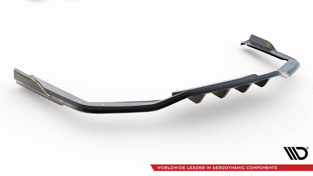 Lip Anteriore BMW Serie 7 G11 Facelift M-Pack — dettaglio del fissaggio