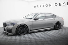 Load image into Gallery viewer, Diffusori Sotto Minigonne BMW Serie 7 G11 Facelift M-Pack in Fibra di Carbonio — vista d'insieme
