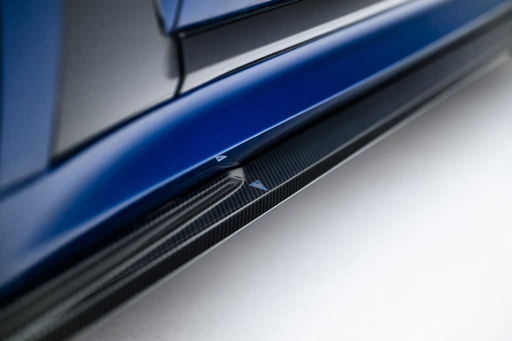 Diffusori Sotto Minigonne BMW X7 G07 M-Pack in Fibra di Carbonio — vista d'insieme