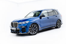 Carica l'immagine nel visualizzatore di Gallery, Diffusori Sotto Minigonne BMW X7 G07 M-Pack in Fibra di Carbonio — vista posteriore