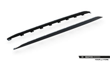 Load image into Gallery viewer, Diffusori Sotto Minigonne V.2 Audi RS3 8Y Facelift in Fibra di Carbonio — dettaglio del profilo