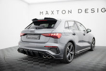 Load image into Gallery viewer, Estensione Spoiler Audi RS3 Sportback 8Y in Fibra di Carbonio — vista angolata