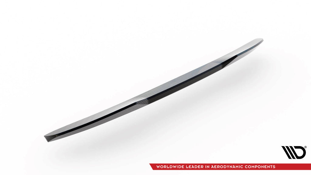 Estensione Spoiler Audi RS3 Berlina 8Y S-Line in Fibra di Carbonio — vista d'insieme