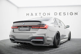 Alettone Maxton Design compatibile con BMW Serie 7 G11 M-Pack in Fibra di Carbonio — dettaglio del profilo