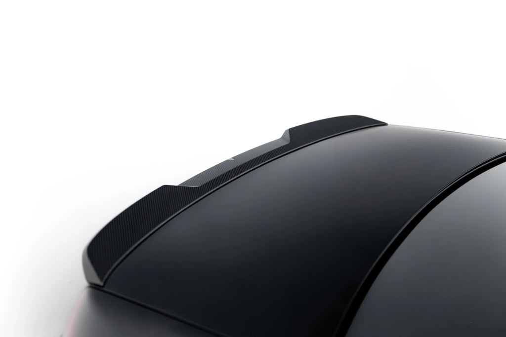 Estensione Spoiler BMW Serie 7 G70 i7 eDrive50 M-pack / i7 xDrive60 M-Pack / i7 M70 xDrive M-Pack — vista posteriore