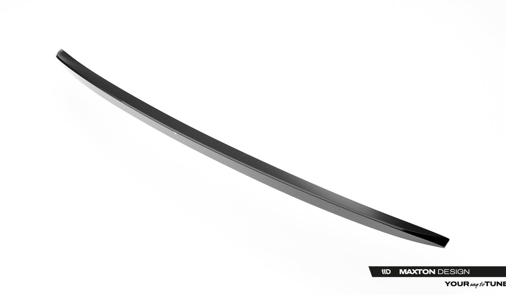 Estensione Spoiler V.2 Audi RS3 Berlina 8Y Facelift in Fibra di Carbonio — vista posteriore
