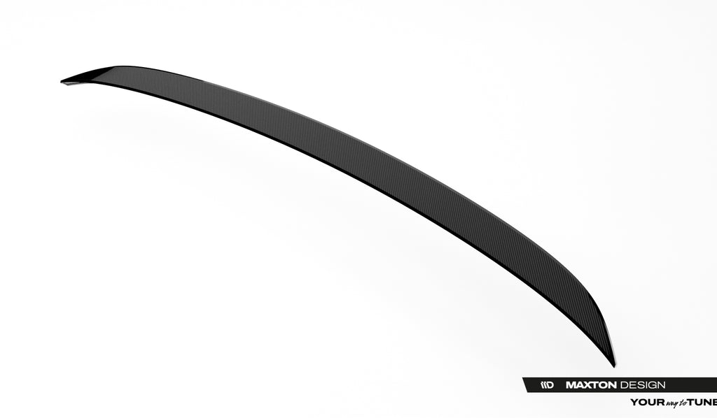 Estensione Spoiler V.2 Audi RS3 Berlina 8Y Facelift in Fibra di Carbonio — dettaglio del fissaggio