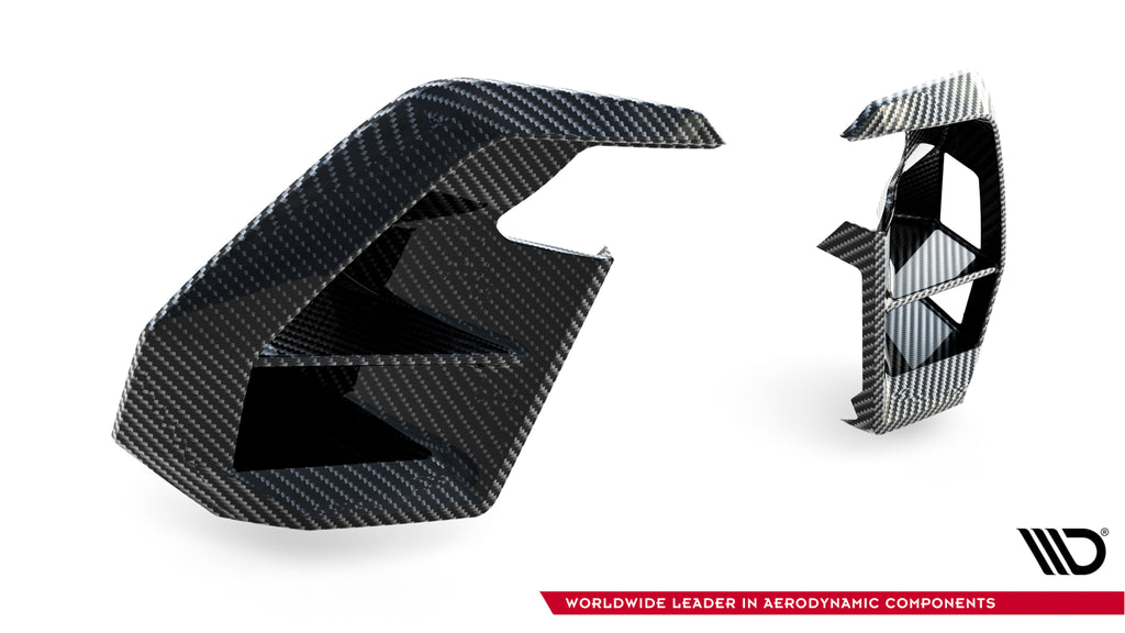 Prese d'Aria Maxton Design compatibili con BMW X7 G07 Facelift M-Pack in Fibra di Carbonio — vista d'insieme