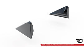Flap Laterali Maxton Design compatibili con BMW Serie M4 G82/G83 in Fibra di Carbonio — dettaglio del profilo