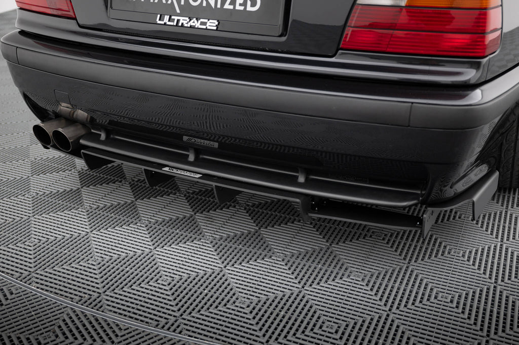 Nervature del diffusore posteriore Maxton per BMW M3 E36