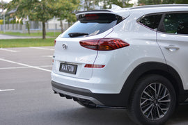 Diffusore posteriore Maxton Design per Hyundai Tucson Mk3 Facelift, ABS nero lucido