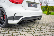 Carica l'immagine nel visualizzatore di Gallery, Diffusore posteriore Maxton Design per Mercedes-AMG A 45 W176, ABS nero lucido — vista d'insieme