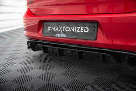 Diffusore posteriore Maxton Design per Volkswagen Golf GTI Clubsport Mk7, ABS nero lucido — vista principale