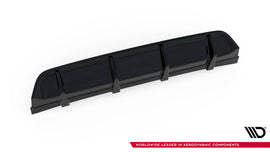 Diffusore posteriore Maxton Design per Volkswagen Golf GTI Clubsport Mk7, ABS nero lucido — vista d'insieme