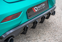 Carica l'immagine nel visualizzatore di Gallery, Diffusore posteriore Maxton Design in ABS nero lucido per Volvo V40 R-Design, vista ravvicinata