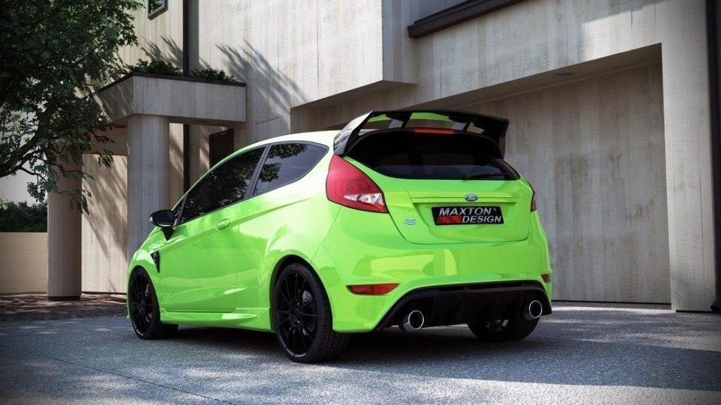 Paraurti posteriore RS Look Maxton Design per Ford Fiesta Mk7 e Mk7 Facelift, vetroresina da verniciare