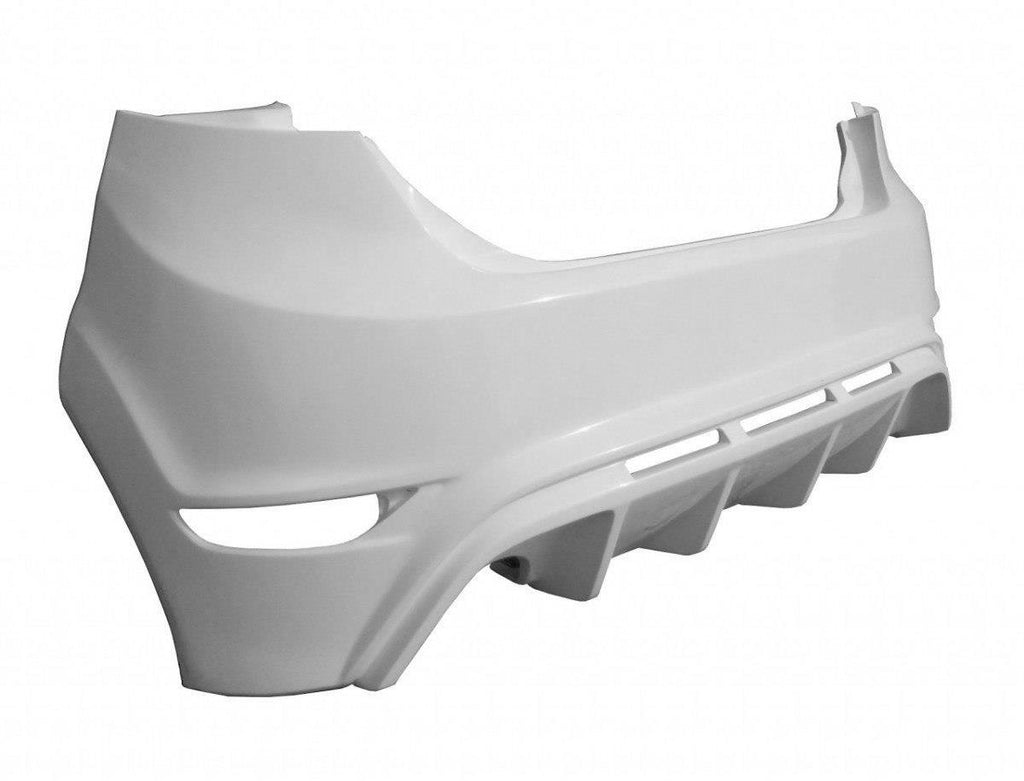 Paraurti posteriore RS Look Ford Fiesta Mk7 Facelift - particolare del profilo