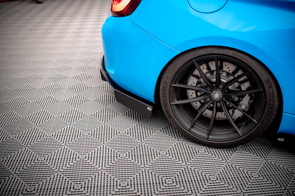 Nervature del diffusore posteriore Racing Maxton in ABS per BMW M2