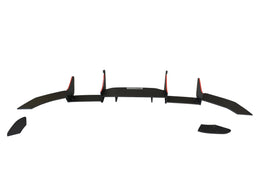 Diffusore posteriore V.2 Racing Maxton Design per Ford Fiesta ST Mk7 Facelift, ABS nero opaco