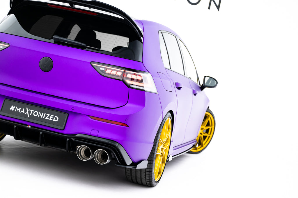 Flap Laterali Posteriori V.2 Volkswagen Golf R Hatchback Mk8 Street Pro — dettaglio del profilo