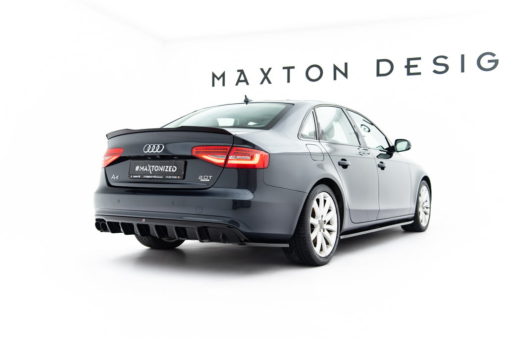 Splitter Laterali Posteriori V.2 Audi A4 B8 Facelift — dettaglio del profilo