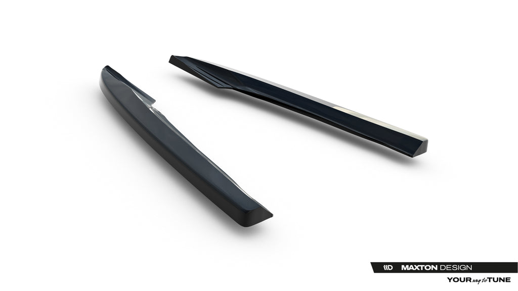Splitter Laterali Posteriori V.2 Audi A4 B8 Facelift — particolare della finitura