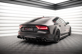 Splitter Laterali Posteriori Audi A7 C7 S-Line — dettaglio del profilo