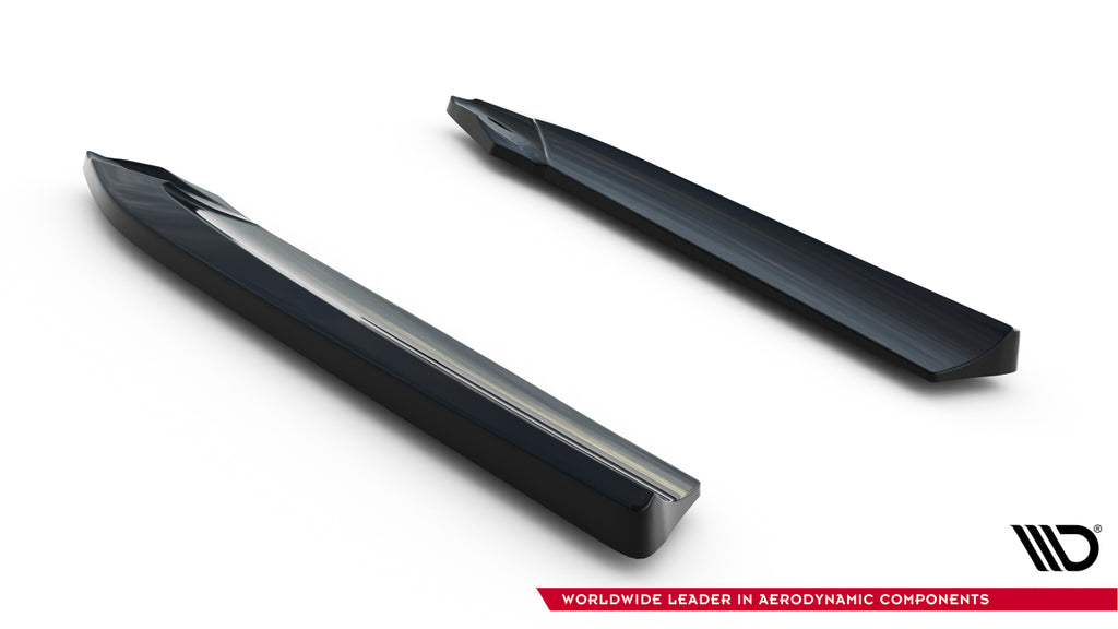 Splitter Laterali Posteriori Audi A7 C7 S-Line — particolare della finitura