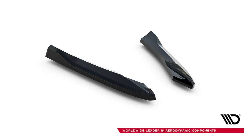 Splitter Laterali Posteriori Audi S5 Sportback 8T — particolare della finitura