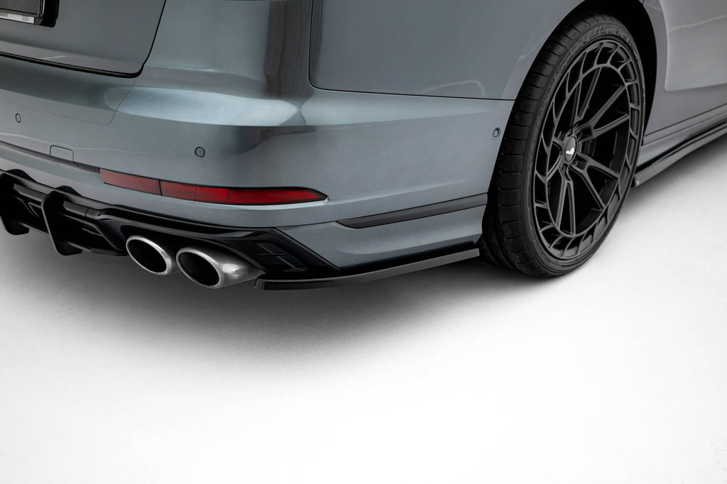 Splitter Laterali Posteriori Audi S8 D5 Facelift — particolare della finitura