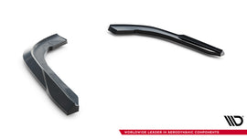 Splitter Laterali Posteriori Maxton Design compatibili con BMW Serie 4 F33 — dettaglio del profilo