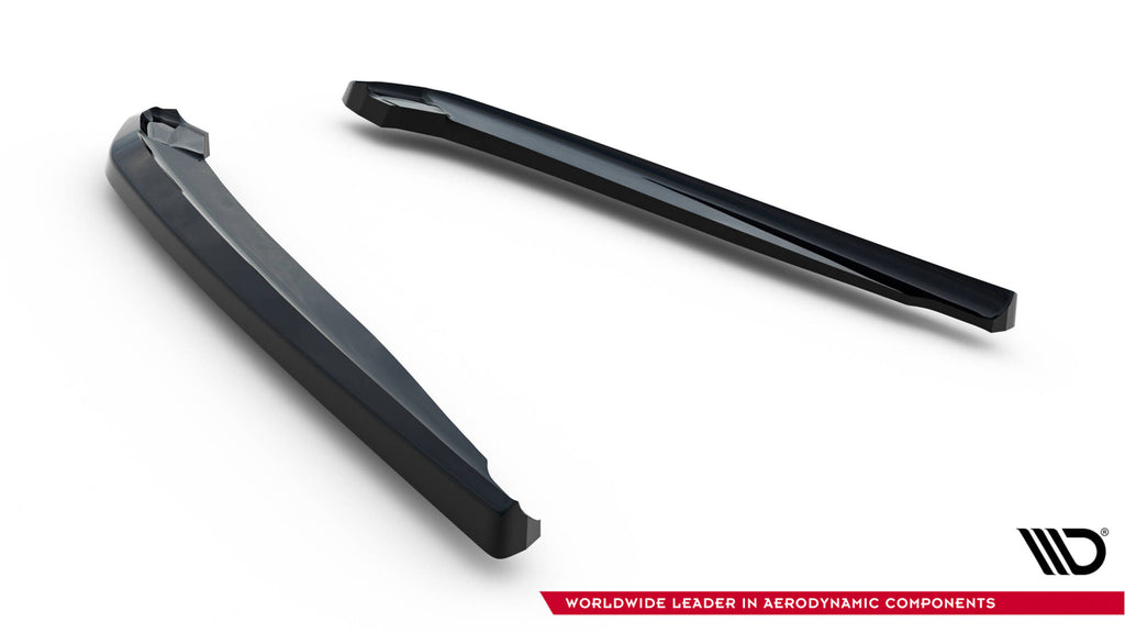 Splitter Laterali Posteriori BMW Serie 5 M550i xDrive Berlina G30 — particolare della finitura