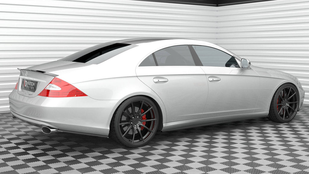 Splitter Laterali Posteriori Mercedes CLS C219 — dettaglio del profilo