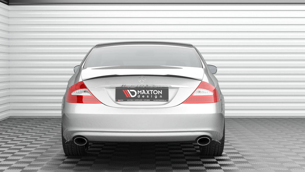 Splitter Laterali Posteriori Mercedes CLS C219 — vista posteriore