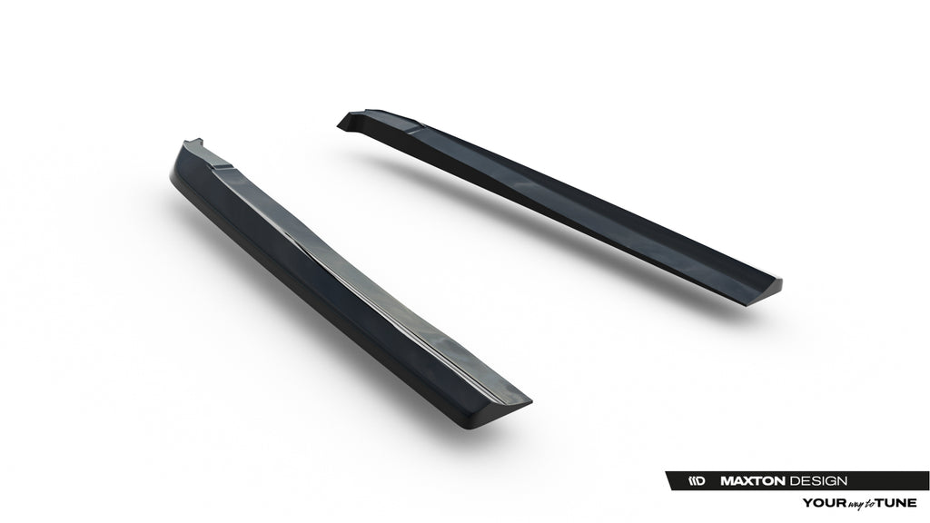 Splitter Laterali Posteriori Mercedes Classe S W222 AMG-Line — particolare della finitura