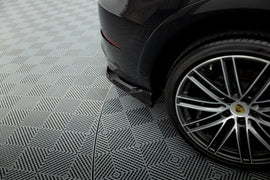 Splitter Laterali Posteriori Porsche Cayenne Mk3 Sport Design — dettaglio del profilo