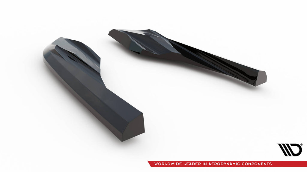 Splitter Laterali Posteriori Porsche Taycan Mk1 aycan Cross Turismo 4S — vista d'insieme