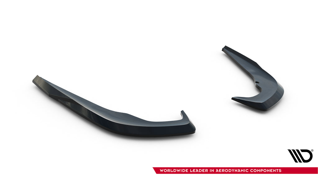 Splitter Laterali Posteriori Skoda Octavia Mk4 Facelift Sportline — montato sulla vettura