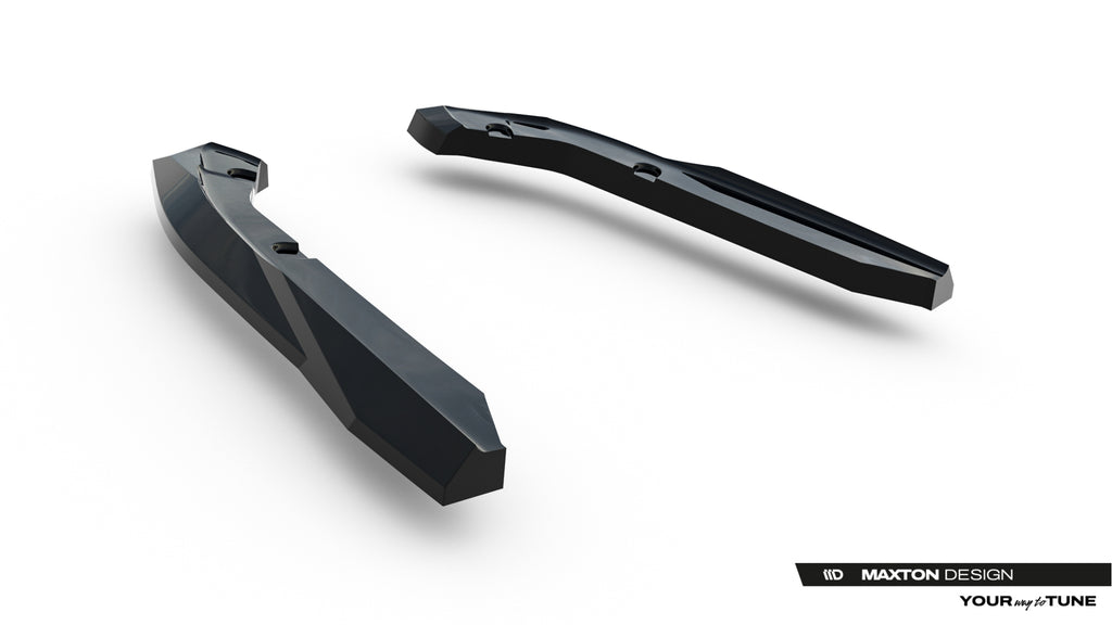Splitter Laterali Posteriori Subaru WRX Mk2 STI — particolare della finitura