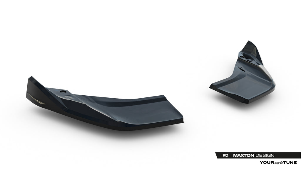 Splitter Laterali Posteriori V.1 Cupra Ateca Hatchback Mk1 Facelift Leon — particolare della finitura
