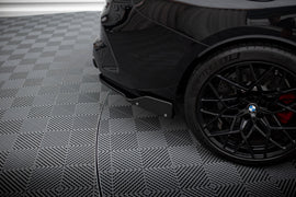 Splitter Laterali Posteriori V.1 Maxton Design compatibili con BMW Serie M8 F93 + Flap — vista d'insieme