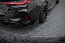 Load image into Gallery viewer, Splitter Laterali Posteriori V.1 BMW Serie M8 F93 + Flap — particolare della finitura