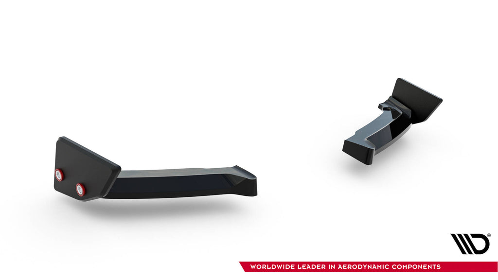 Splitter Laterali Posteriori V.1 Toyota GR Yaris Mk4 Facelift + Flap — dettaglio del profilo