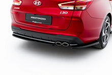 Carica l'immagine nel visualizzatore di Gallery, Splitter Laterali Posteriori V.1 Hyundai i30 Station Wagon Mk3 Facelift N-Line — montato sulla vettura