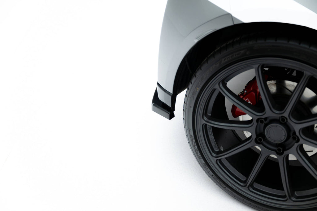 Splitter Laterali Posteriori V.1 Toyota GR Yaris Mk4 Facelift — particolare della finitura