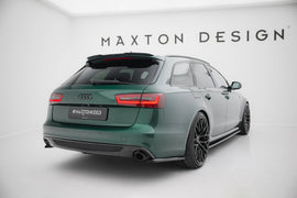 Splitter Laterali Posteriori V.2 Audi A6 Station Wagon C7 S-Line — dettaglio del profilo