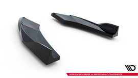 Splitter Laterali Posteriori V.2 Audi S3 Berlina 8Y Facelift — vista d'insieme