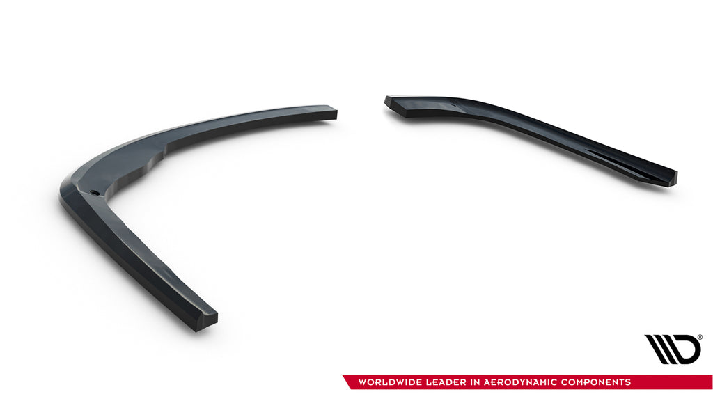 Splitter Laterali Posteriori V.2 BMW Serie 3 GT F34 M-Pack — particolare della finitura